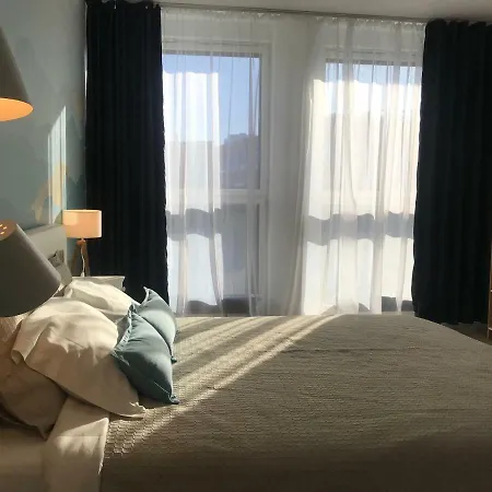 شقة City Centre Studio In Design Quarter Close To Old Town & Harbor *